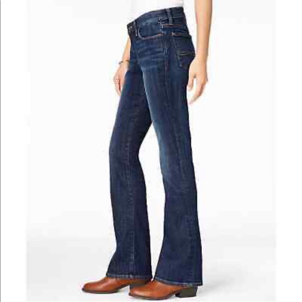Lucky Brand Jean Charlie Baby Boot Size 4/27 Long